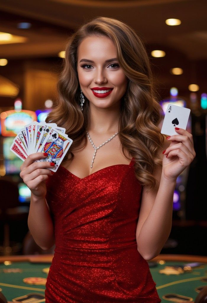 Bikini Paradise live-dealer studio with tropical branding and multi-camera setup